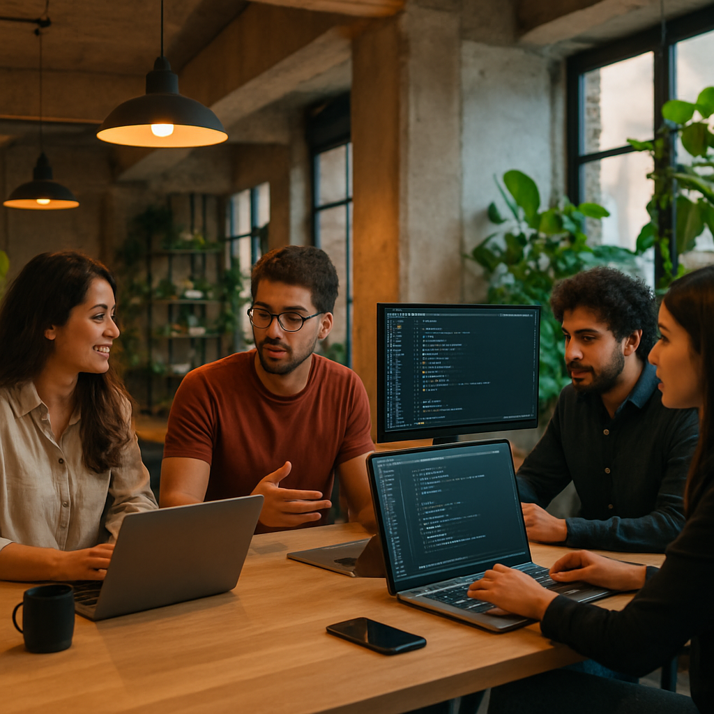 Synera — equipa a trabalhar